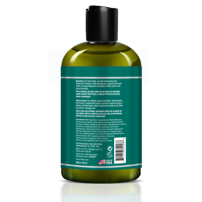 Difeel Peppermint Scalp Care Conditioner 12oz | Cooling Hydration Care