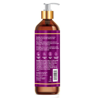Pomegranate and Manuka honey sulfate-free shampoo for soft shiny healthy hair