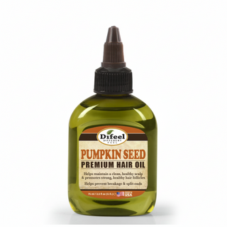Difeel pumpkin seed premium hair oil healthy scalp strengthening and nourishing hair growth care