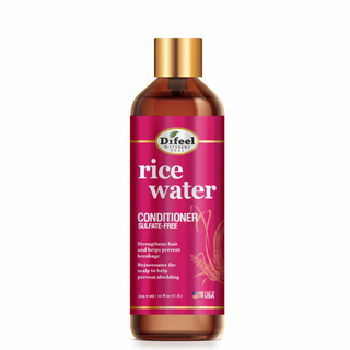 Rice water sulfate-free conditioner for breakage prevention and stronger softer hair 🌾💧