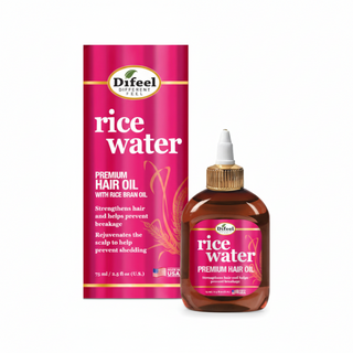Rice water hair oil for frizz control, moisture and soft shiny healthy hair 🌾💧✨