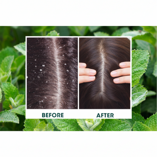 Rosemary mint foaming mousse for lightweight hold, volume and natural bounce styling