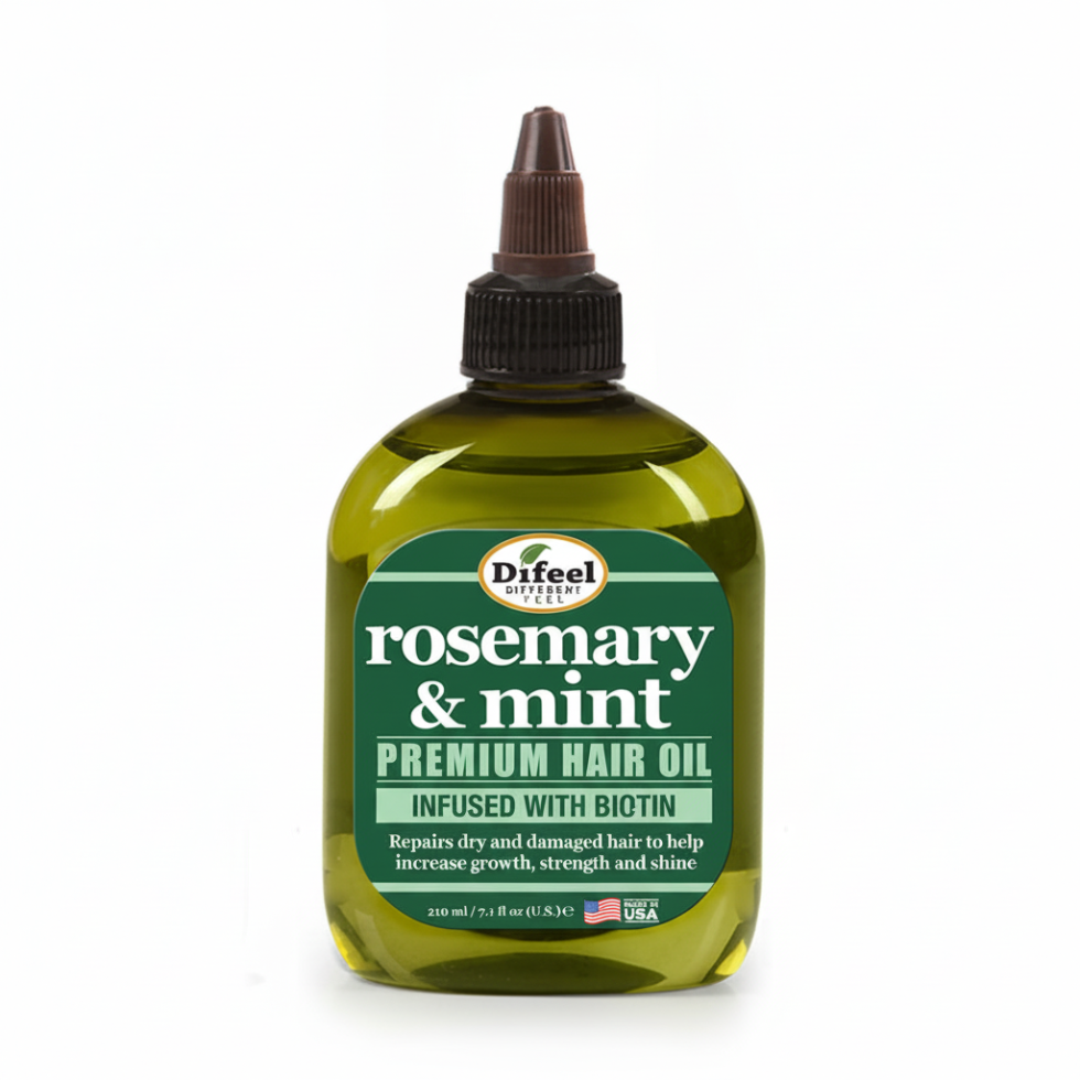 Rosemary mint biotin hair oil for growth, scalp stimulation and strong healthy hair