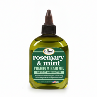 Rosemary mint biotin hair oil for growth, scalp stimulation and strong healthy hair