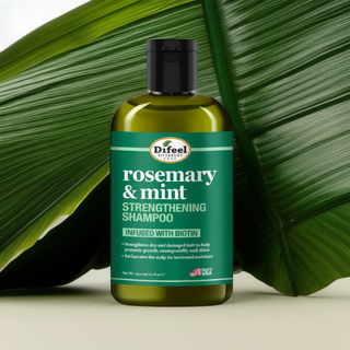 Difeel rosemary and mint shampoo 355ml strengthen nourish and promote hair growth scalp care shampoo