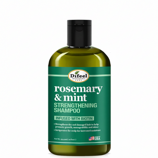 Difeel rosemary and mint shampoo 355ml strengthen nourish and promote hair growth scalp care shampoo