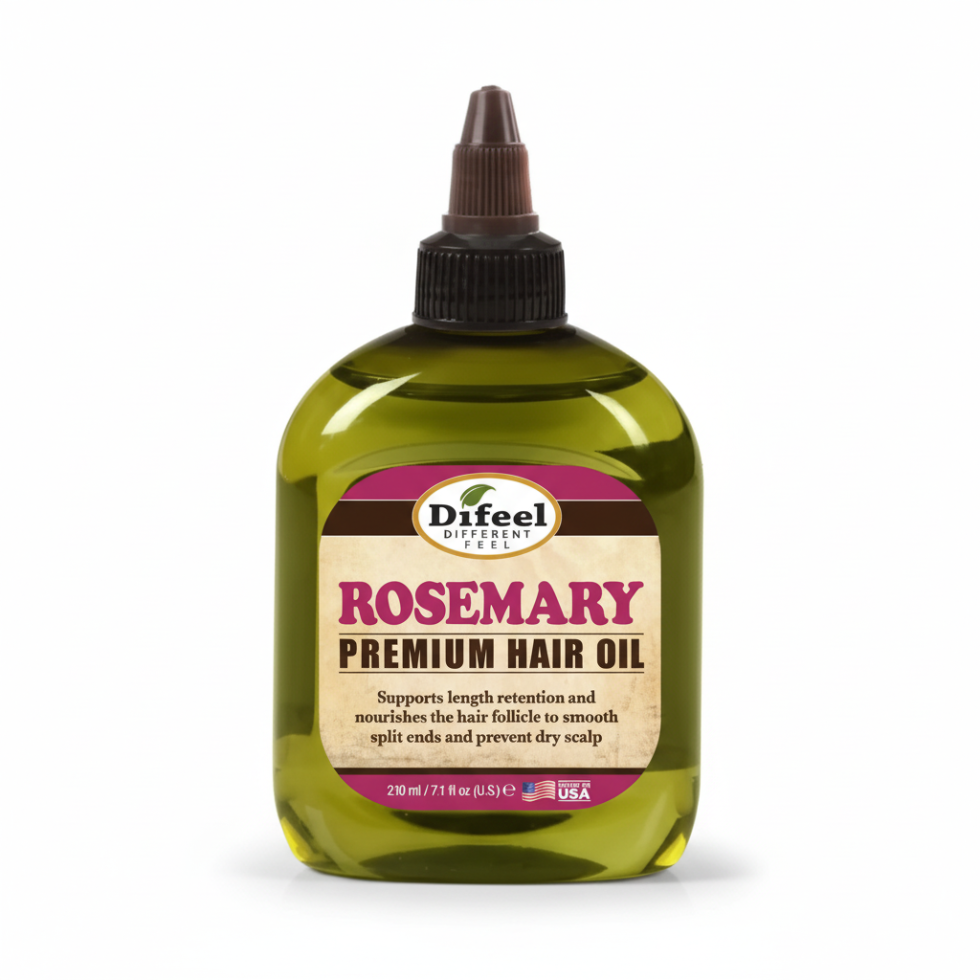 Rosemary hair oil for nourishing follicles, strengthening hair and healthy scalp growth