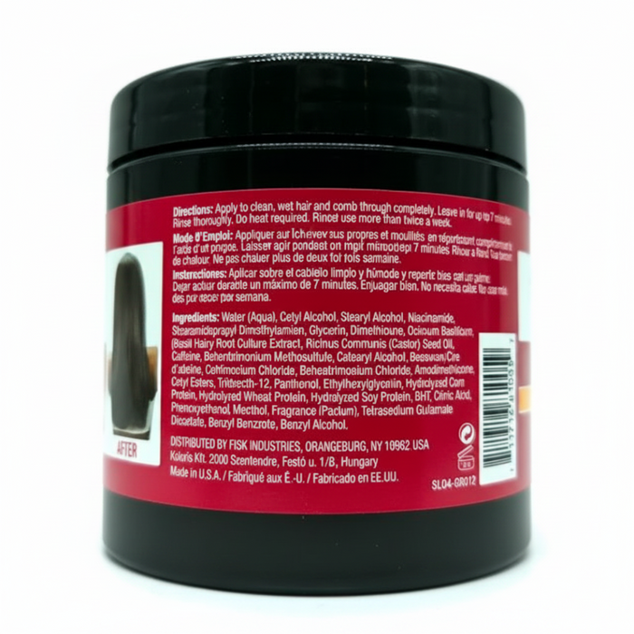 Difeel Ultra Growth Basil & Castor Hair Mask 12oz | Growth & Repair Treatment