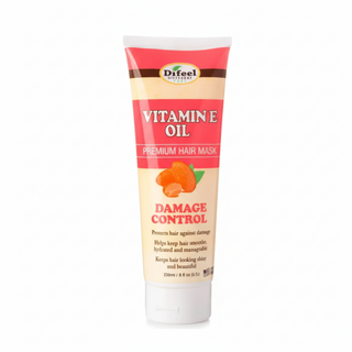 Difeel vitamin e oil premium hair mask 8oz damage control repair and strengthening hair treatment