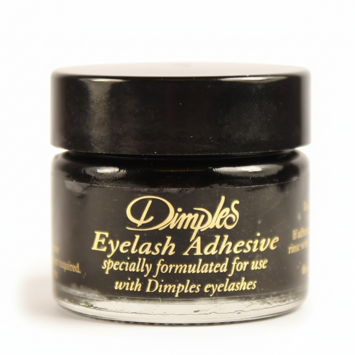 Dimples Eyelash Adhesive Black | Strong Hold False Lash Glue for Bold Lashes