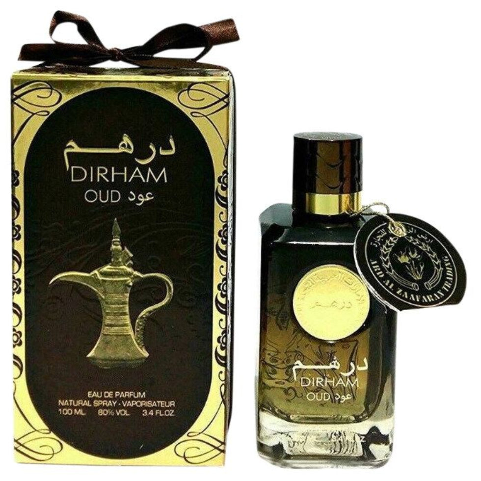 Dirham Oud Eau De Parfum 100ml by Ard Al Zaafaran warm oriental woody long-lasting perfume
