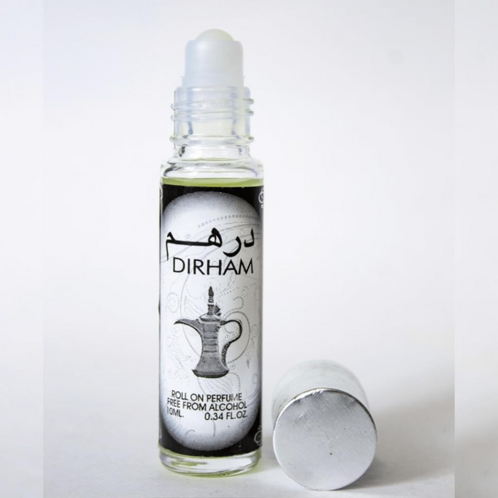 Dirham Silver Perfume Oil 10ml by Ard Al Zaafaran | Fresh Floral Unisex Oil