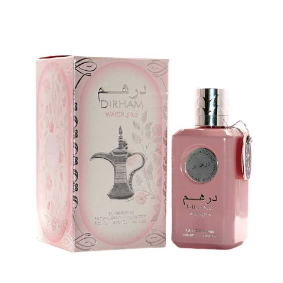 Dirham Wardi Eau De Parfum 100ml by Ard Al Zaafaran sweet floral fruity vanilla musk perfume
