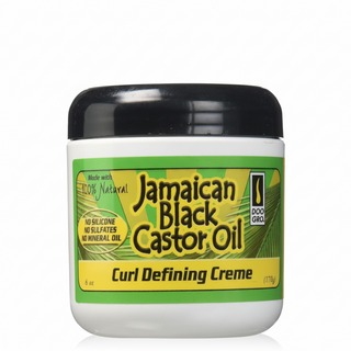 Doo Gro curl defining creme with Jamaican black castor oil for frizz control and soft curls