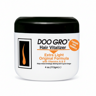 Doo Gro extra light hair oil with vitamins A and E for shine strength and scalp care