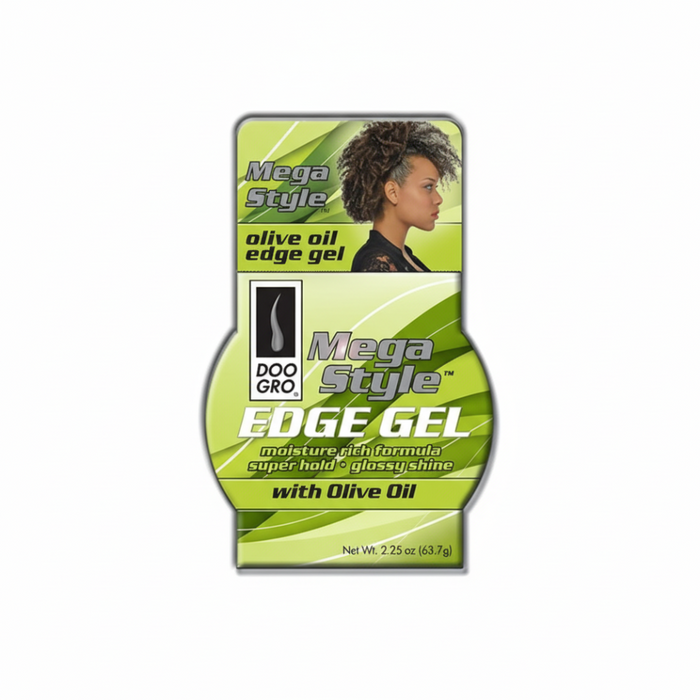 Doo Gro Mega Style Edge Gel 2.25oz | Olive Oil Strong Hold Edge Control