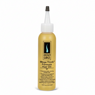Doo Gro mega thick hair oil for strengthening and thickening weak hair growth support