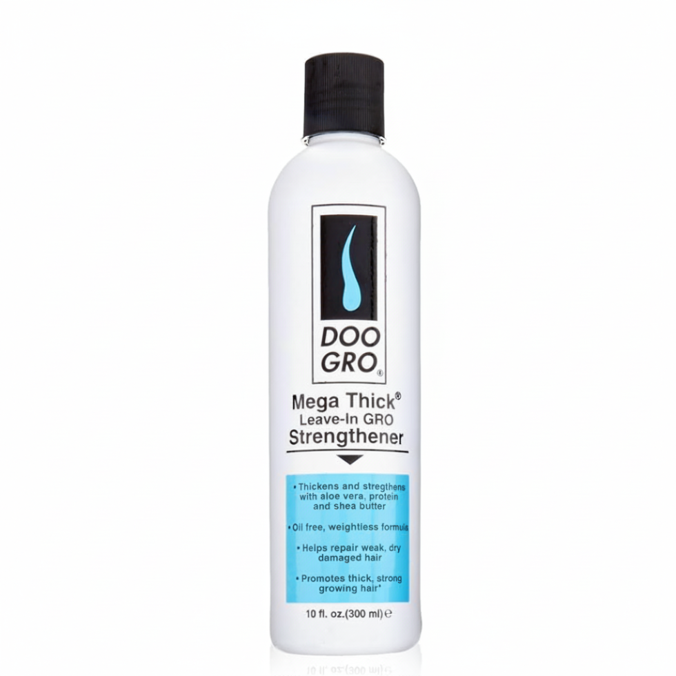 Doo Gro Mega Thick leave in strengthener for anti breakage and thicker healthier hair