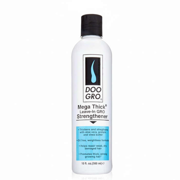 Doo Gro Mega Thick Leave-In Strengthener 10oz | Anti-Breakage Hair Treatment