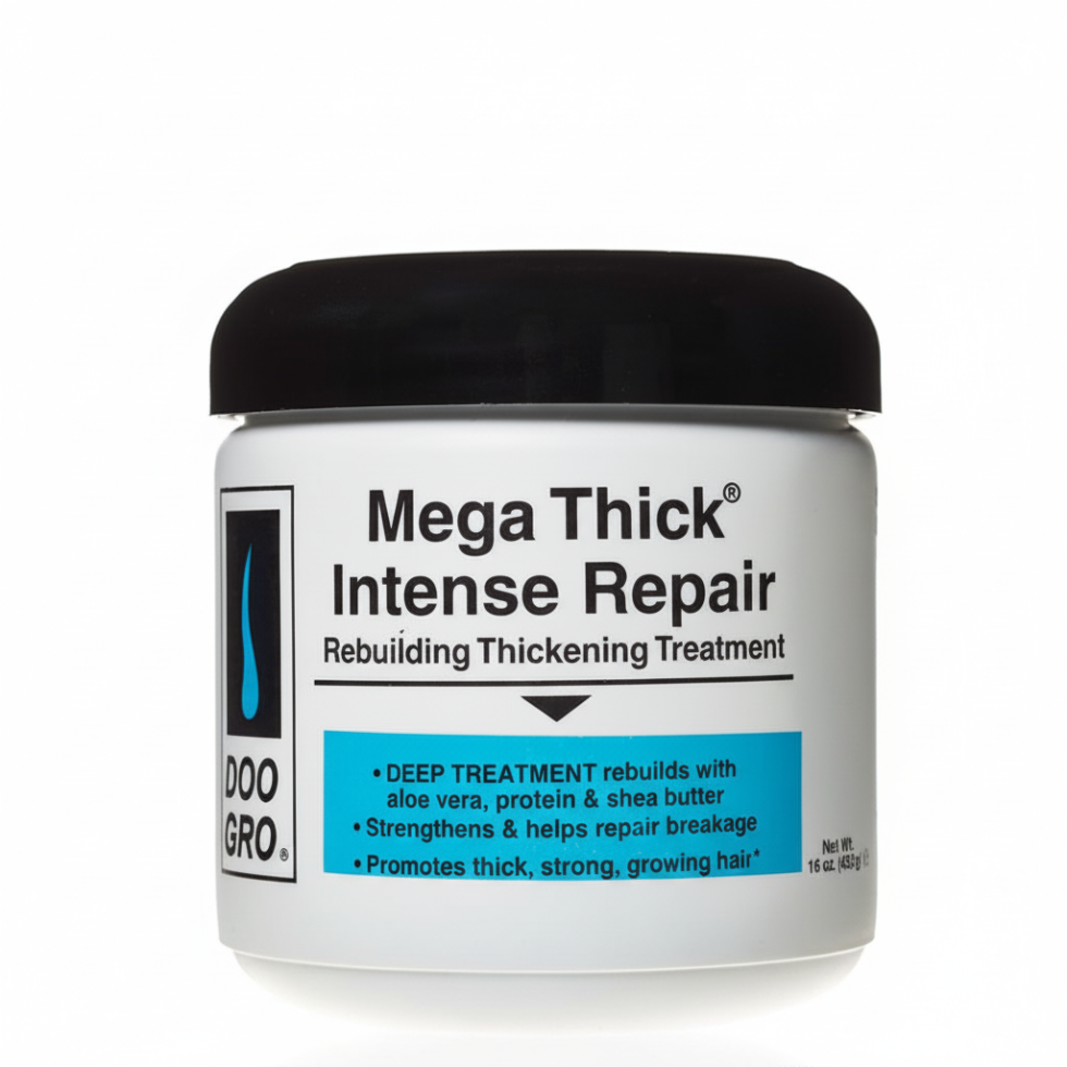Doo Gro mega thick intense repair treatment for rebuilding thick strong healthy hair