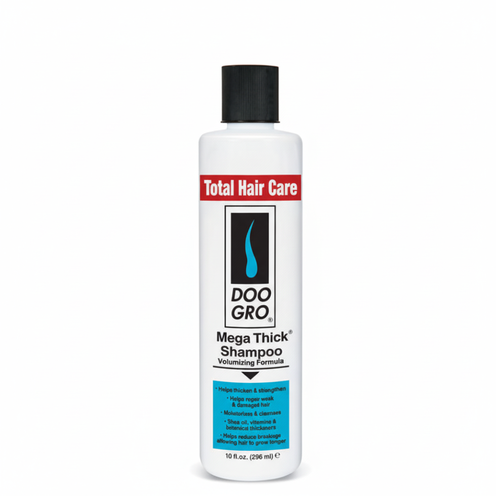 Doo Gro Mega Thick shampoo for volumizing, strengthening and thicker fuller hair