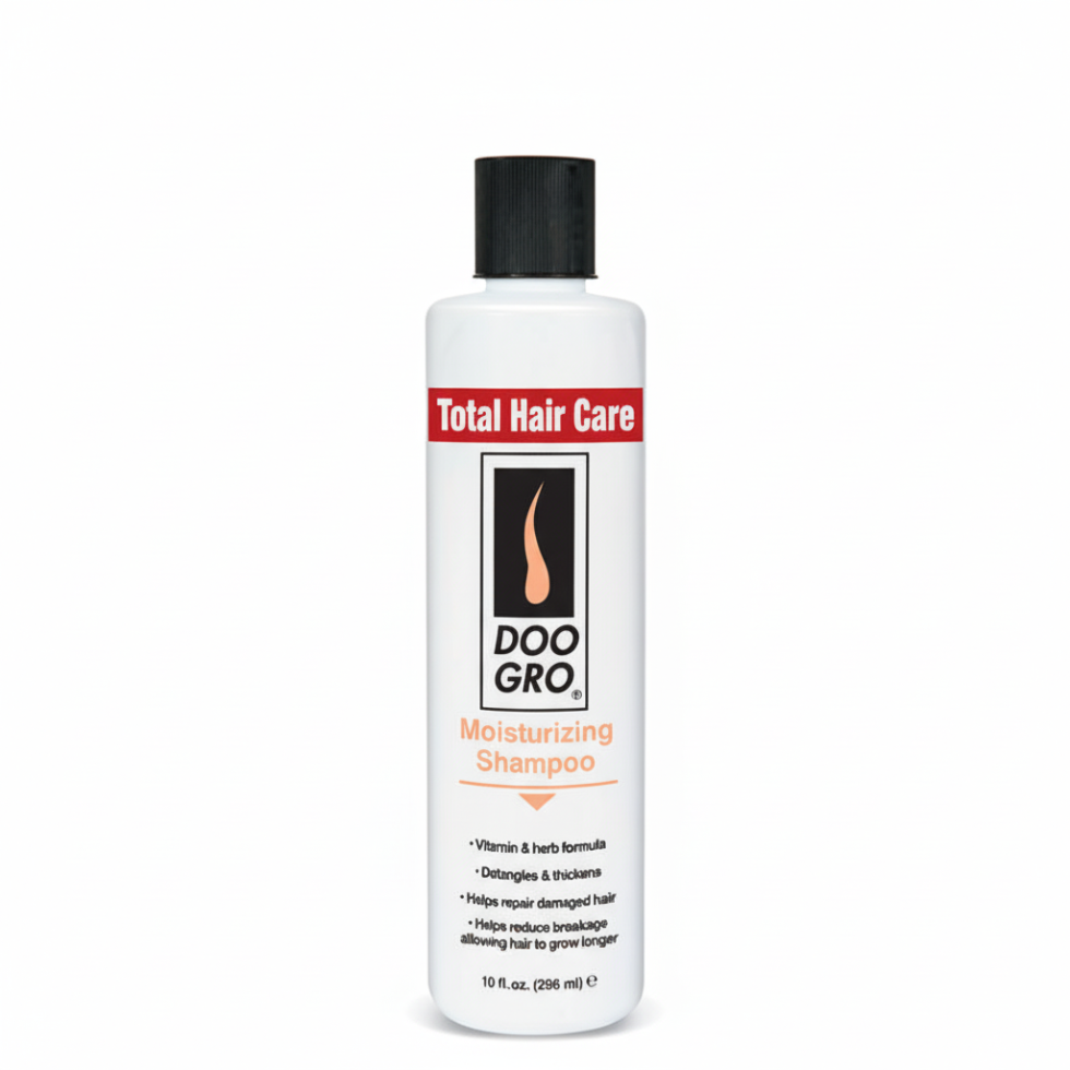 Doo Gro moisturizing shampoo with vitamins and herbs for soft hydrated healthy hair