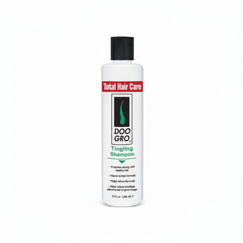 Doo Gro tingling shampoo for deep cleansing, scalp stimulation and soft healthy hair