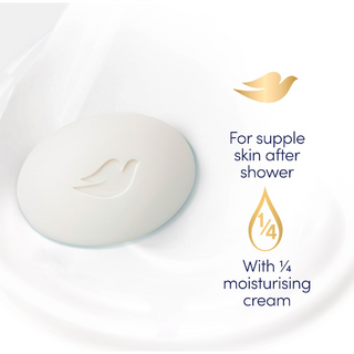 dove beauty cream bar 4x90g moisturizing cleansing nourishing soap gentle face and body care bar soft smooth hydrated skin cleanser