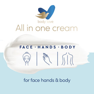 dove body love rich nourishment cream 75ml face and body deep hydrating moisturizing cream soft smooth healthy skin care lightweight daily use cream
