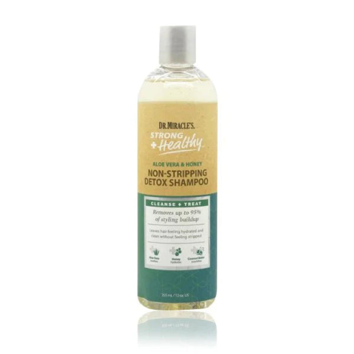 Dr. Miracle’s Aloe Vera & Honey Detox Shampoo 355ml | Gentle Scalp Cleanse