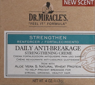 dr miracles anti breakage creme daily hair treatment for strengthening repairing and moisturizing damaged hair
