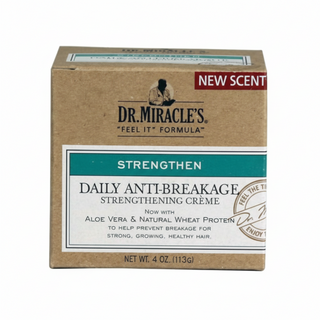 dr miracles anti breakage creme daily hair treatment for strengthening repairing and moisturizing damaged hair
