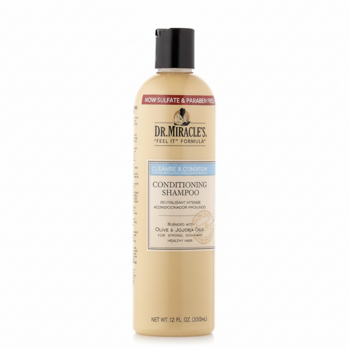 Dr. Miracle's Conditioning Shampoo 12oz | Sulfate-Free Hydrating Shampoo