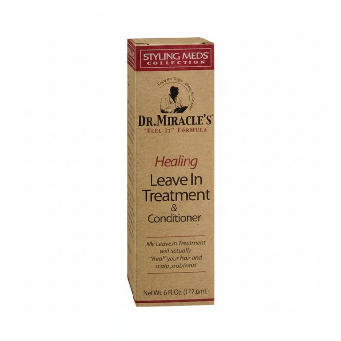 Dr. Miracle’s Healing Leave-In Conditioner 6oz | Repair & Nourish Hair Care