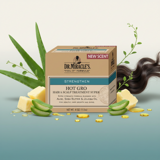 dr miracle’s hot gro hair scalp treatment super 4oz nourish strengthen scalp treatment hair growth care