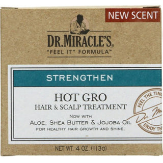 dr miracles hot gro hair and scalp treatment for deep nourishment hair growth and breakage repair