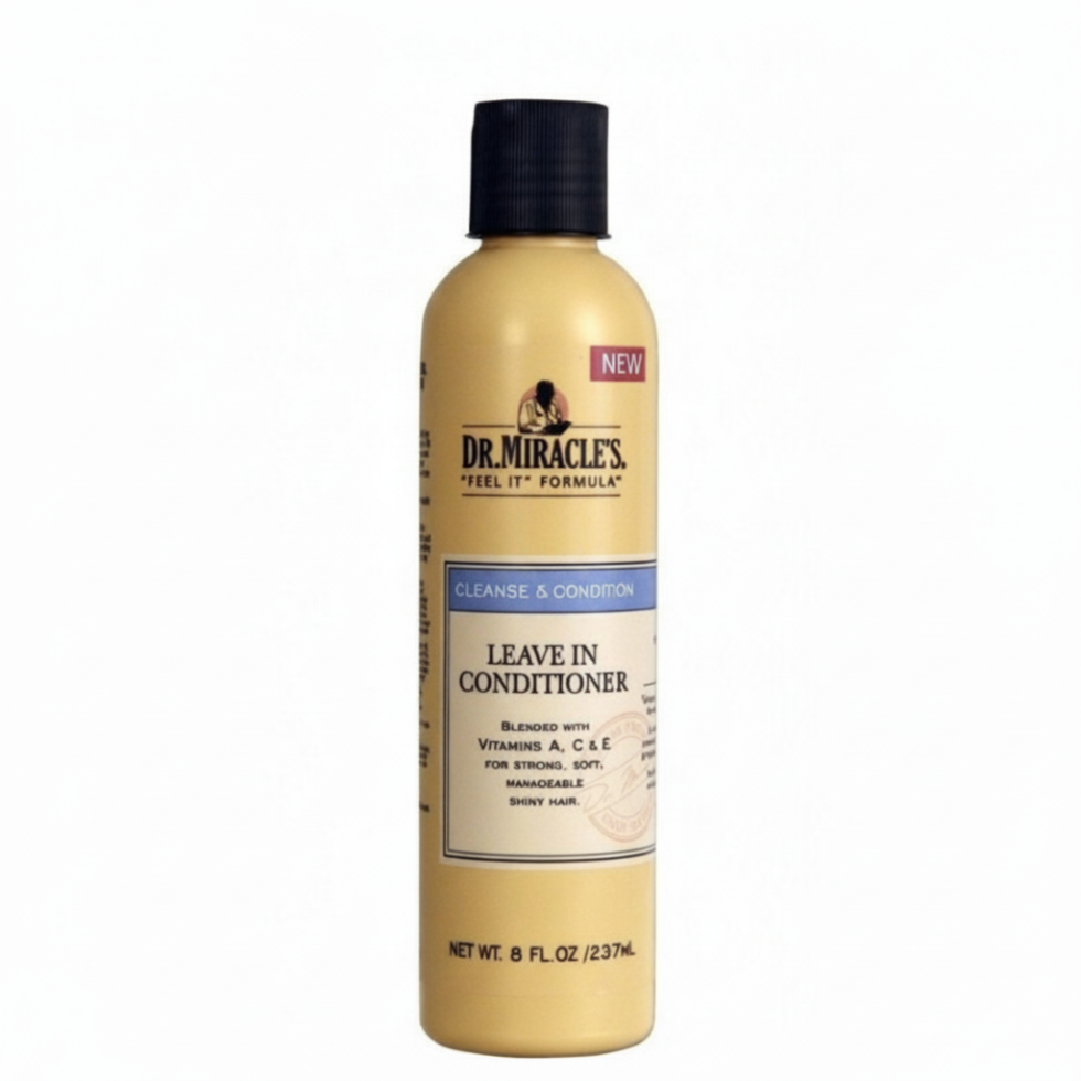 dr miracles leave in conditioner for detangling hydrating and strengthening soft manageable hair