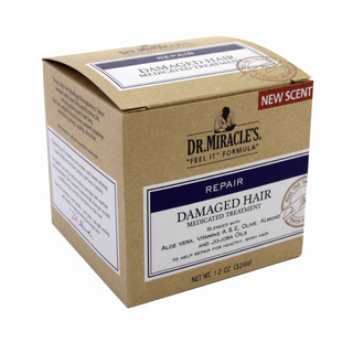 dr miracle’s repair damaged hair medicated treatment 12oz strengthen restore dry damaged hair care treatment