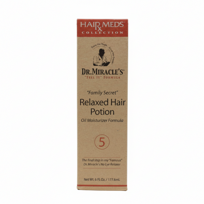dr miracles relaxed hair potion moisturizing oil for soft smooth shiny relaxed hair