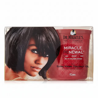 dr miracles coconut oil renewal treatment for deep hair repair and moisture for soft shiny hair