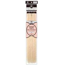 Dressmaker seamless 613 platinum blonde tape in Remy European human hair extensions 40pcs natural volume and length blend