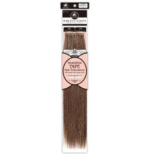 Dressmaker seamless 6 dark blonde tape in Remy European human hair extensions 40pcs natural volume and length blend