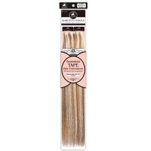 Dressmaker seamless P10 613 dark blonde and platinum blonde tape in Remy European human hair extensions 40pcs natural dimensional blend