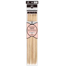 Dressmaker seamless P18 613 light blonde and platinum blonde tape in Remy European human hair extensions 40pcs natural luminous blend