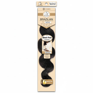 Dressmaker virgin Brazilian body wave weave natural color human hair extensions with soft waves**