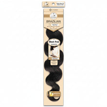 Dressmaker virgin Brazilian body wave weave natural color human hair extensions with soft waves**