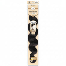 Dressmaker virgin Brazilian body wave weave natural color human hair extensions with soft waves**