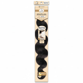 Dressmaker virgin Brazilian body wave weave natural color human hair extensions with soft waves**
