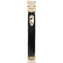 Dressmaker virgin Brazilian straight weave jet black human hair extensions with smooth silky texture and shine**