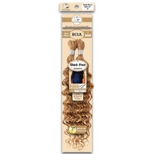 Dressmaker virgin Brazilian boho braids 27 deep bulk 20 inch honey blonde boho wave human hair for braiding and styling